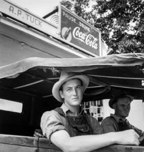Dorothea Lange (1895 - 1965). A young man who works in a filling station. Person County, North Carolina. July 1939. Gift of Susan Miller.