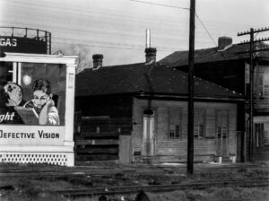 Walker Evans (1903 - 1975). Outskirts of factory district. New Orleans, Louisiana. February 1936.