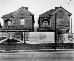 Walker Evans (1903 - 1975). Houses. Atlanta, Georgia. March 1936. Gift of D.E.R. and R.G.