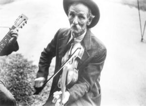 Ben Shahn (1898 - 1969). Fiddlin' Bill Hensley, Mountain fiddler, Asheville, North Carolina. Asheville, North Carolina. 1937. Gift of the Salinas Women's Club in memory of Ira Gould.
