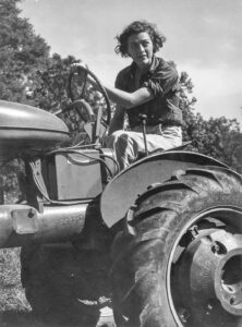 John Collier Jr. (1913 - 1992). Owner and operator of chicken farm near Haymarket, Virginia. August 1941.