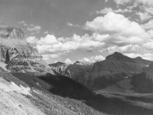 Marion Post Wolcott (1910 - 1990). Glacier National Park, Montana. September 1941. Gift of Jack and Betty Bradford.