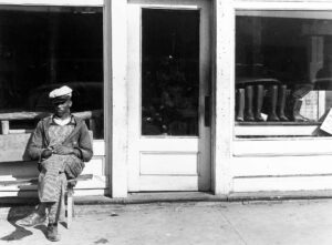 Marion Post Wolcott (1910 - 1990). The front of the Whitley general store. Wendell, North Carolina. November 1939.